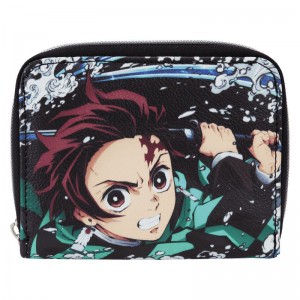 Accessoires Funko POP Demon Slayer + Demon Slayer Tanjiro Kamado Zip Around Wallet | UAE852753
