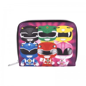 Accessoires Funko POP Power Rangers + Mighty Morphin Power Rangers Zip Around Wallet | UAE852756