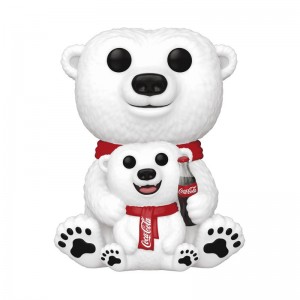 Ad Icons Funko POP Coca-Cola + Pop! Coca-Cola Polar Bear with Cub | UAE855187