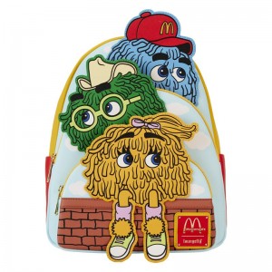 Ad Icons Funko POP McDonald's + McDonald's Vintage Fry Kids Triple Pocket Mini Backpack | UAE855204