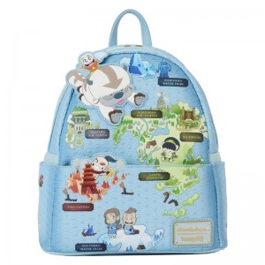 Avatar: The Last Airbender Funko POP Nickelodeon + Avatar: The Last Airbender Map of the Four Nations Mini Backpack | UAE855421
