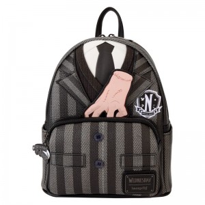 Classics Funko POP The Addams Family + Limited Edition Wednesday Nevermore Academy Uniform Cosplay Mini Backpack | UAE855493