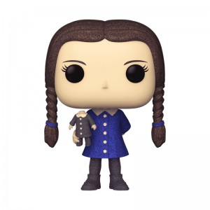 Classics Funko POP The Addams Family + Pop! Wednesday Addams with Doll (Diamond) | UAE855504