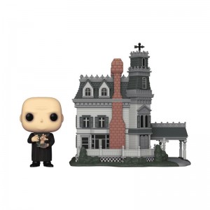 Classics Funko POP The Addams Family + Pop! Town Uncle Fester & Addams Family Mansion | UAE855506