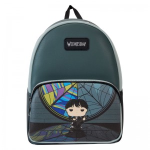 Classics Funko POP The Addams Family + Wednesday Playing Cello Mini Backpack | UAE855492