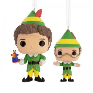 Comedy Funko POP Elf + Buddy the Elf & Papa Elf Ornament | UAE855546