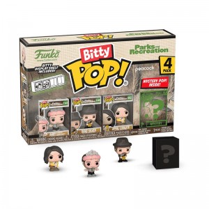 Comedy Funko POP Parks and Recreation + Bitty Pop! Parks and Recreation 4-Pack Series 1 | UAE855589