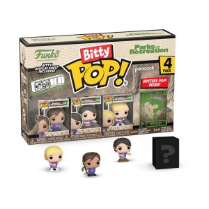 Comedy Funko POP Parks and Recreation + Bitty Pop! Parks and Recreation 4-Pack Series 2 | UAE855590