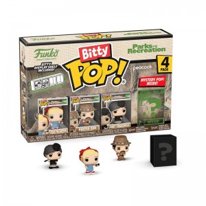Comedy Funko POP Parks and Recreation + Bitty Pop! Parks and Recreation 4-Pack Series 3 | UAE855591