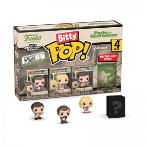 Comedy Funko POP Parks and Recreation + Bitty Pop! Parks and Recreation 4-Pack Series 4 | UAE855592