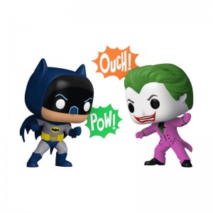 DC Comics Funko POP DC Comics + Pop! Batman & The Joker (1966) 2-Pack | UAE855676