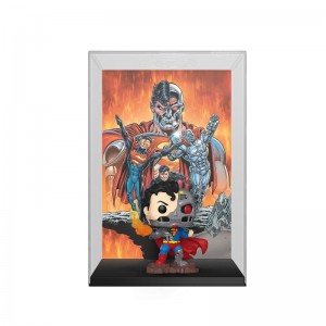 DC Comics Funko POP DC Comics + Pop! Comic Covers Reign of the Supermen - Cyborg Superman | UAE855646