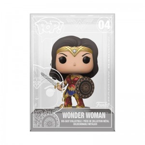 DC Comics Funko POP DC Comics + Pop! Die-Cast Wonder Woman with Sword & Shield | UAE855745