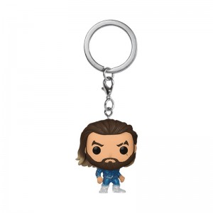 DC Comics Funko POP DC Comics + Pop! Keychain Aquaman | UAE855726