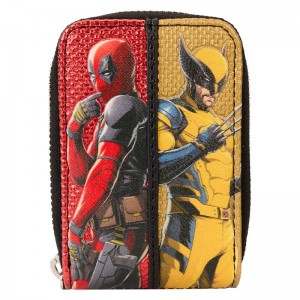 Deadpool Funko POP Marvel + Marvel Deadpool & Wolverine Accordion Zip Around Wallet | UAE855808