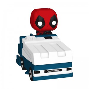 Deadpool Funko POP Marvel + Pop! Rides Super Deluxe Deadpool on a Zamboni Machine | UAE855803