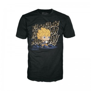 Dragon Ball Funko POP Dragon Ball + Goku Kamehameha Boxed Tee | UAE856317
