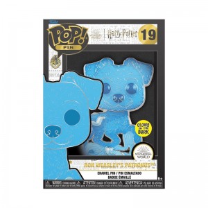 Fantasy Funko POP Harry Potter + Pop! Pin Ron Weasley's Jack Russell Terrier Patronus (Glow) | UAE856584
