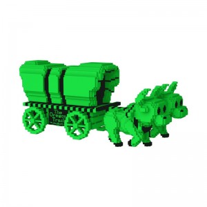 Five Nights at Freddy's Funko POP The Oregon Trail + Pop! Rides Super Deluxe the Oregon Trail Oxen and Wagon (Green & Black) | UAE856768