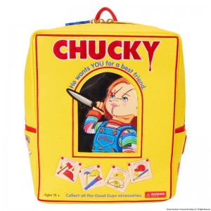 Horror Funko POP Chucky + Chucky Good Guys Box Mini Backpack | UAE856795