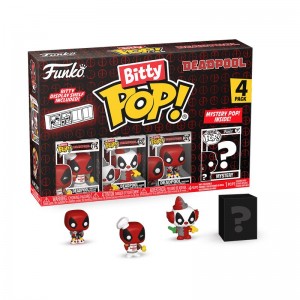 Marvel Funko POP Marvel + Bitty Pop! Deadpool 4-Pack Series 1 | UAE856974