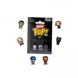 Marvel Funko POP Marvel + Bitty Pop! Singles Marvel the Infinity Saga 12-Pack Polybag | UAE856939