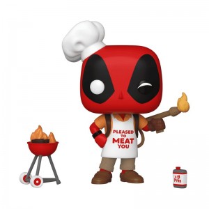 Marvel Funko POP Marvel + Pop! Backyard Griller Deadpool | UAE857104