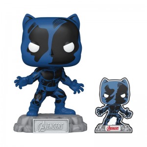 Marvel Funko POP Marvel + Pop! Black Panther with Pin | UAE857081