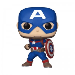Marvel Funko POP Marvel + Pop! Captain America (Marvel New Classics) | UAE856941