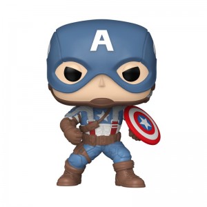 Marvel Funko POP Marvel + Pop! Captain America with Helmet (The First Avenger) | UAE857110