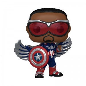 Marvel Funko POP Marvel + Pop! Captain America (Sam Wilson) | UAE857117