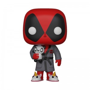 Marvel Funko POP Marvel + Pop! Deadpool in Robe | UAE857106