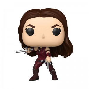 Marvel Funko POP Marvel + Pop! Elektra with Sai (Metallic) | UAE857124