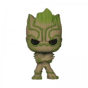 Marvel Funko POP Marvel + Pop! Groot as Black Panther | UAE856938