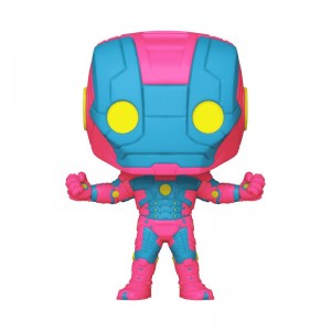 Marvel Funko POP Marvel + Pop! Iron Man (Mark 5) (Black Light) | UAE856925