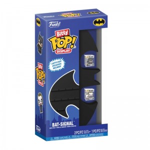 Mini Figures Funko POP DC Comics + Bitty Pop! Display Bat-Signal | UAE852897
