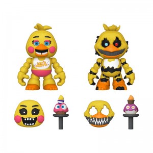 Mini Figures Funko POP Five Nights at Freddy's + SNAPS! Toy Chica and Nightmare Chica 2-Pack | UAE852970