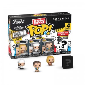 Mini Figures Funko POP Friends + Bitty Pop! Friends 4-Pack Series 4 | UAE852946