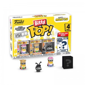 Mini Figures Funko POP Minions + Bitty Pop! Minions 4-Pack Series 4 | UAE852917