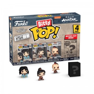 Mini Figures Funko POP Nickelodeon + Bitty Pop! Avatar The Last Airbender 4-Pack Series 2 | UAE852904