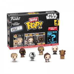 Mini Figures Funko POP Star Wars + Bitty Pop! Star Wars 4-Pack Series 1 | UAE852965