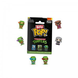 Mini Figures Funko POP Teenage Mutant Ninja Turtles + Bitty Pop! Singles Teenage Mutant Ninja Turtles 12-Pack Polybag | UAE852902