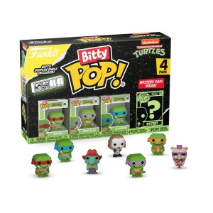 Mini Figures Funko POP Teenage Mutant Ninja Turtles + Bitty Pop! Teenage Mutant Ninja Turtles 4-Pack Series 4 | UAE852958