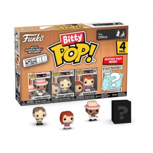 Mini Figures Funko POP The Office + Bitty Pop! The Office 4-Pack Series 3 | UAE852864
