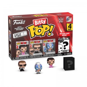 Mini Figures Funko POP WWE + Bitty Pop! WWE 4-Pack Series 3 | UAE852920