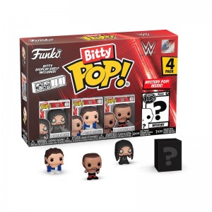 Mini Figures Funko POP WWE + Bitty Pop! WWE 4-Pack Series 4 | UAE852921