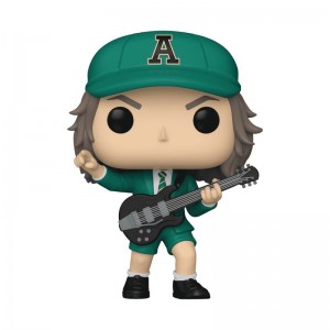 Music Funko POP AC/DC + Pop! Angus Young in Green Outfit | UAE857147