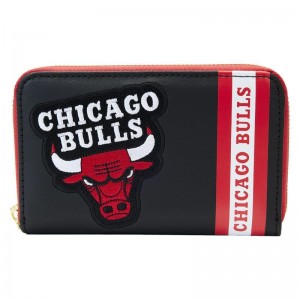 NBA Funko POP NBA + NBA Chicago Bulls Patch Icons Zip Around Wallet | UAE857334