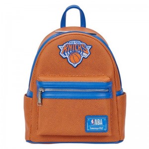 NBA Funko POP NBA + NBA New York Knicks Basketball Logo Mini Backpack | UAE857344