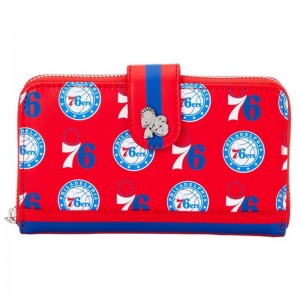 NBA Funko POP NBA + NBA Philadelphia 76ers Logo Zip Around Wallet | UAE857329